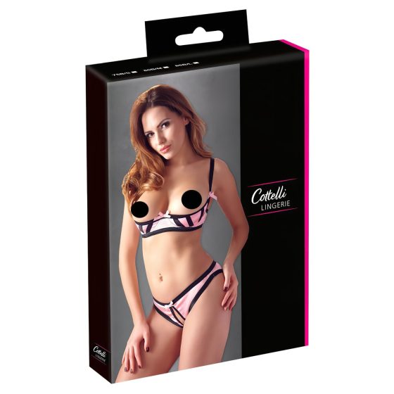 Cottelli - Striped Bust Lifting Set