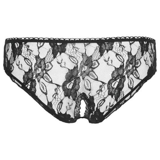 Cottelli - Open Hip Panties (Black)