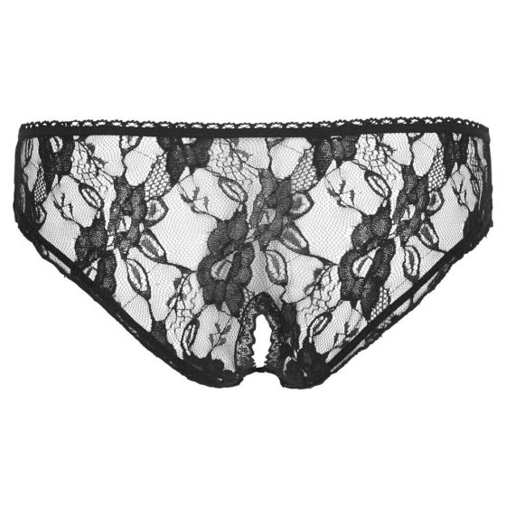 Cottelli - Open Hip Panties (Black)