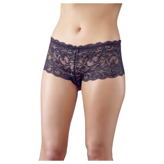 Cottelli - Black Women's Underwear Set (3pcs)