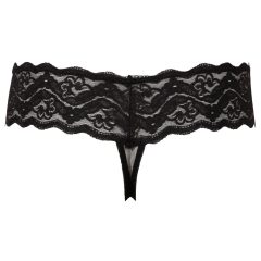 Cottelli - Pearl Lace Thong (Black)