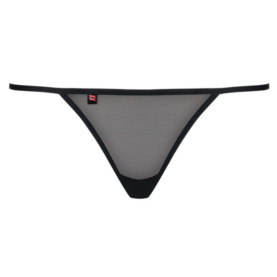 Obsessive Luiza - Tulip Thong (Black)