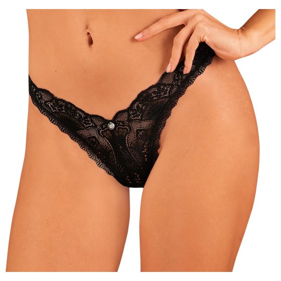 Obsessive Donna Dream - Lace Thong (Black)