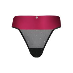 Obsessive Tienesy - Bow Thong (Black-Red)