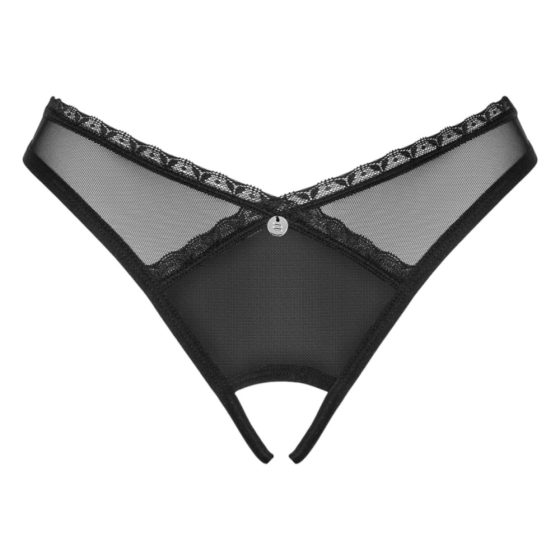 Obsessive Latinesa - open thong (black)