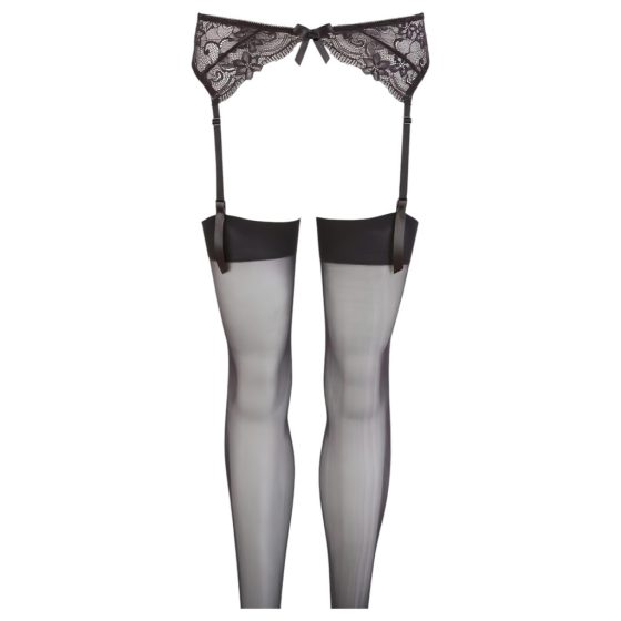 NO:XQSE - Lace Garter Set - Black