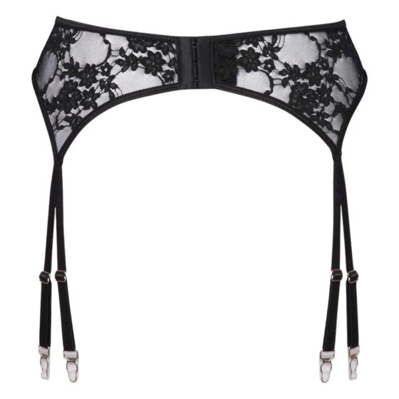 Cottelli - Lace Garter Belt (Black)