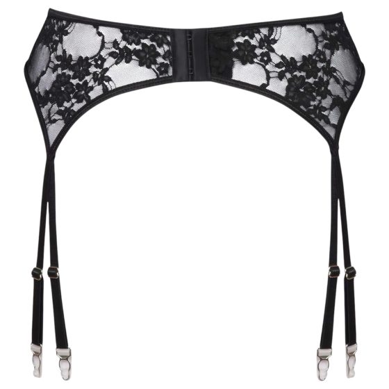 Cottelli - Lace Garter Belt (Black)