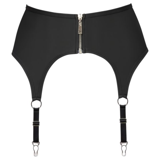 Cottelli - Matte Garter Belt (Black)