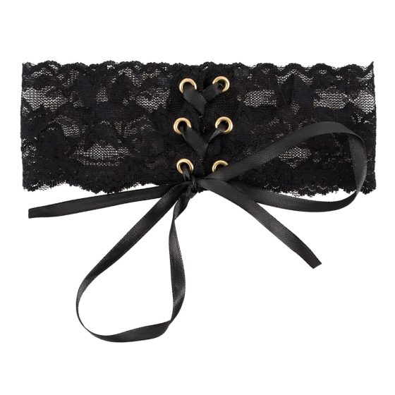 Cottelli - Wide Lace Choker (Black)