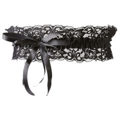 Cottelli - Lace Garter Belt - Black (S-L)