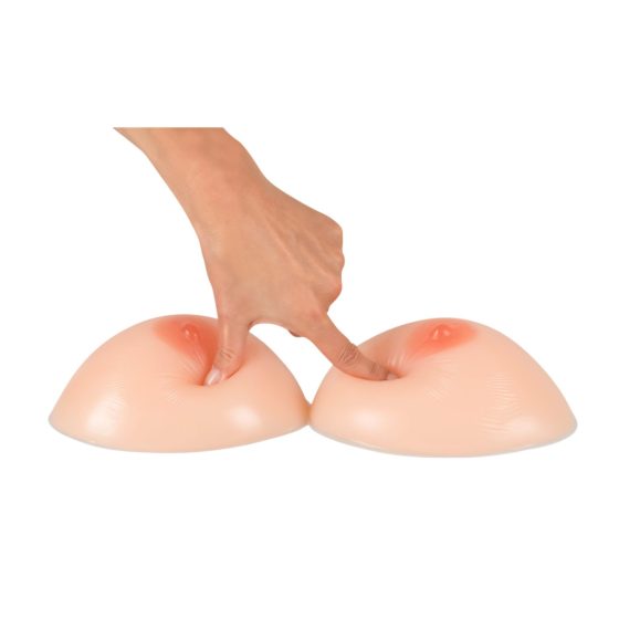 Cottelli - Silicone Push-up Inserts with Nipples (2 x 600g)