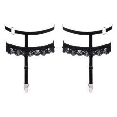 Cottelli - Fancy garter thigh strap (black)