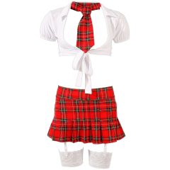 Cottelli - Schoolgirl Costume (5-piece)