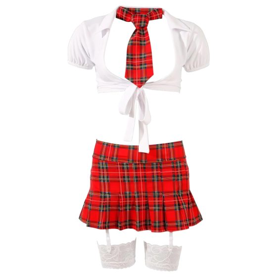 Cottelli - Schoolgirl Costume (5-piece)