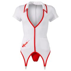 Cottelli - Nurse Top with Garter Belt