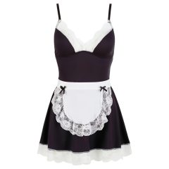 Cottelli - Maid Dress with Apron (Black-White)