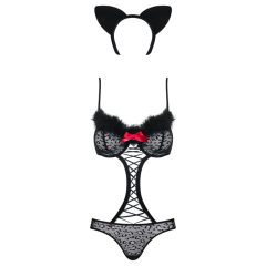 Obsessive Gepardina - Kitty Girl Costume Set (Black)