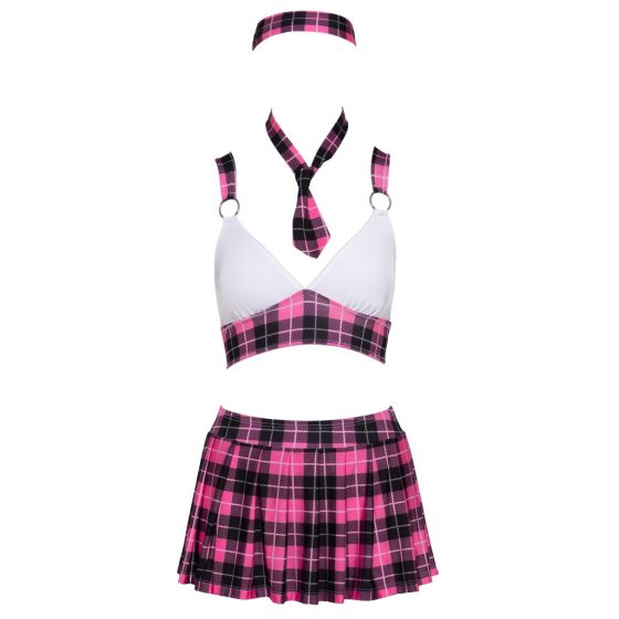 Cottelli - Pink Schoolgirl Costume Set