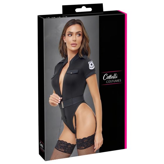 Cottelli - Policewoman Costume (Black)