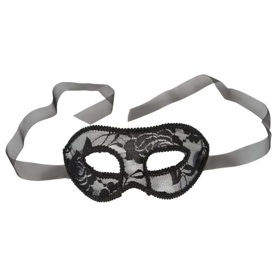 Cottelli - Preformed Lace Eye Mask (Black)