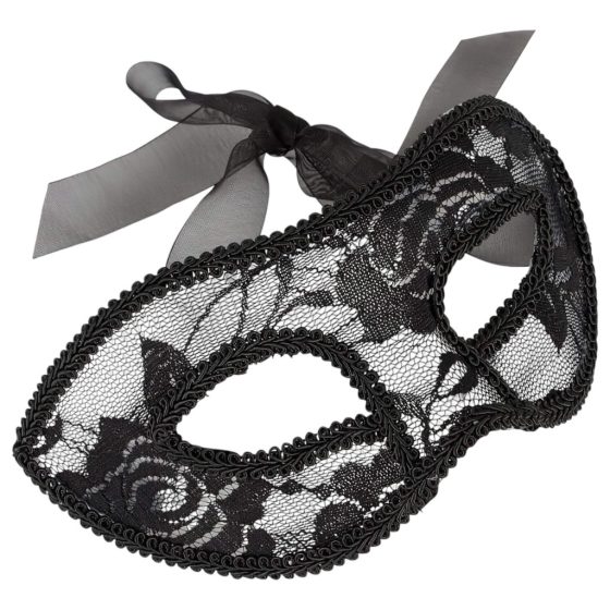 Cottelli - Preformed Lace Eye Mask (Black)