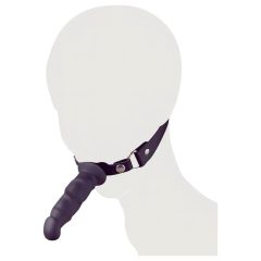 Mouth Gag with Dildo (Black)