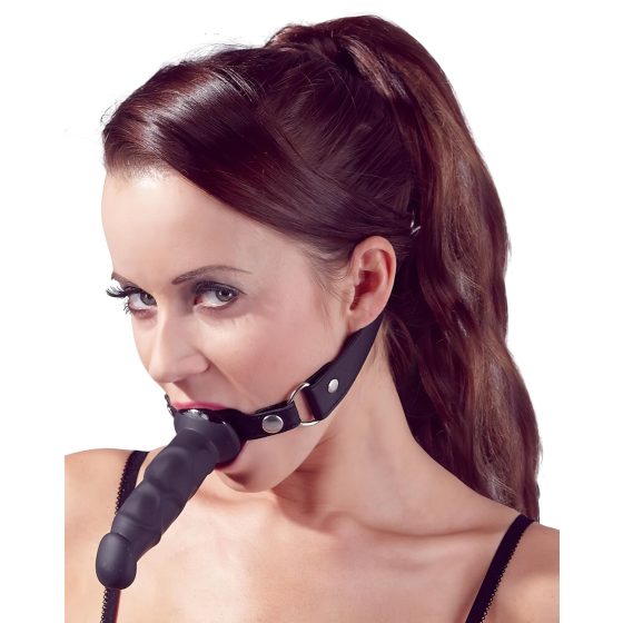 Fetish - Gag with Dildo (Black)