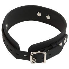 Bad Kitty - Silicone Collar with Leash (Black)