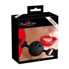 Bad Kitty - Silicone Gag Medium (Black)