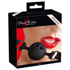 Bad Kitty - Large Silicone Gag (Black)