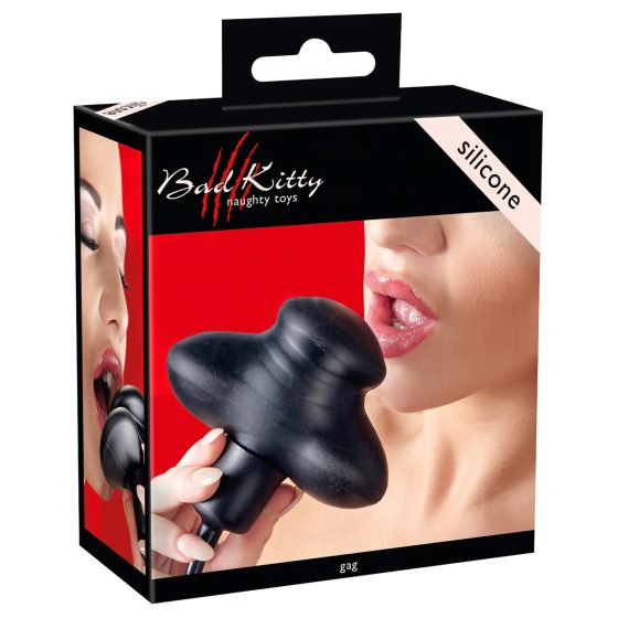 Bad Kitty - Inflatable Mouth Gag (Black)