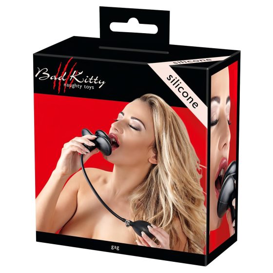 Bad Kitty - Inflatable Mouth Gag (Black)