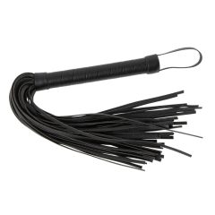 / Bad Kitty - Small Faux Leather Whip (Black)