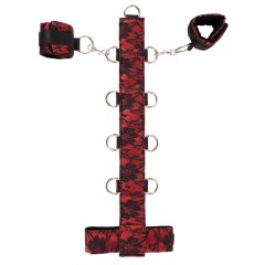 Bad Kitty - Asian Arms Neck Tie Set (Red-Black)