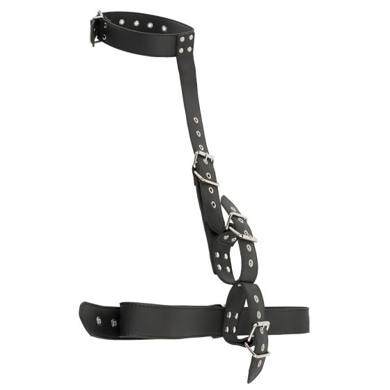 Vegan Fetish - Hand Restraint Set (Black)