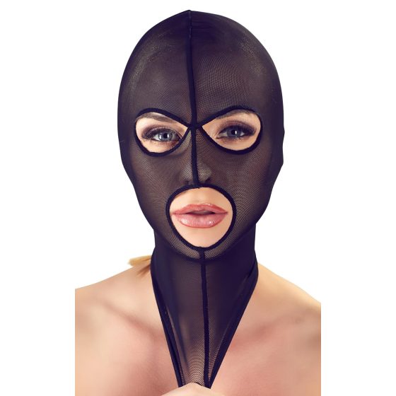 Black Mesh Sucking Mask