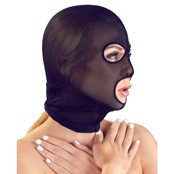 Black Mesh Sucking Mask