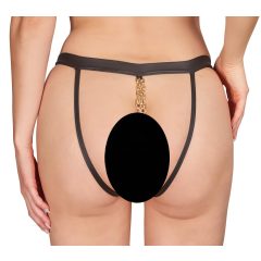 / Bad Kitty - Chain and Ring Women's Panties (Black)