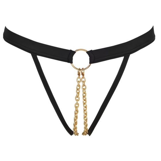 / Bad Kitty - Chain and Ring Women's Panties (Black)