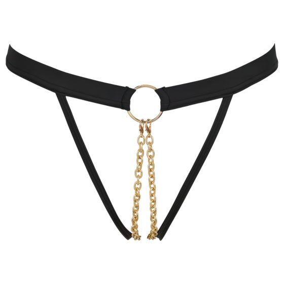 / Bad Kitty - Chain and Ring Women's Panties (Black)