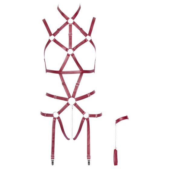 Red Full Body Harness