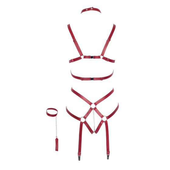 Red Full Body Harness