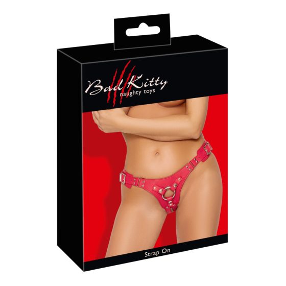 Bad Kitty - Strap-on Underwear (Red)