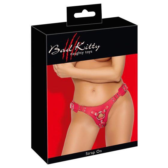 Bad Kitty - Strap-on Underwear (Red)