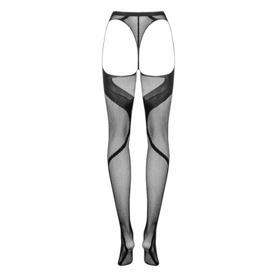 Obsessive S336 - Open Stockings (Black) - S-L