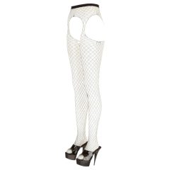 Cottelli - Open, Large Net Tights - Black (S-L)