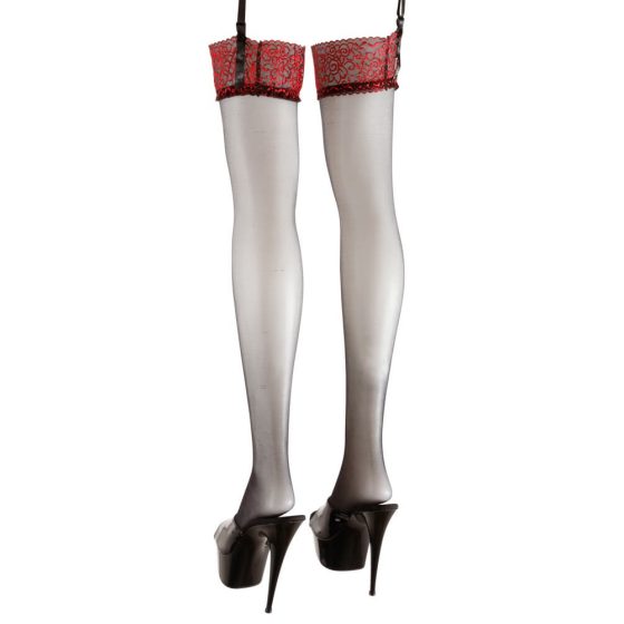 Cottelli - Embroidered Stockings