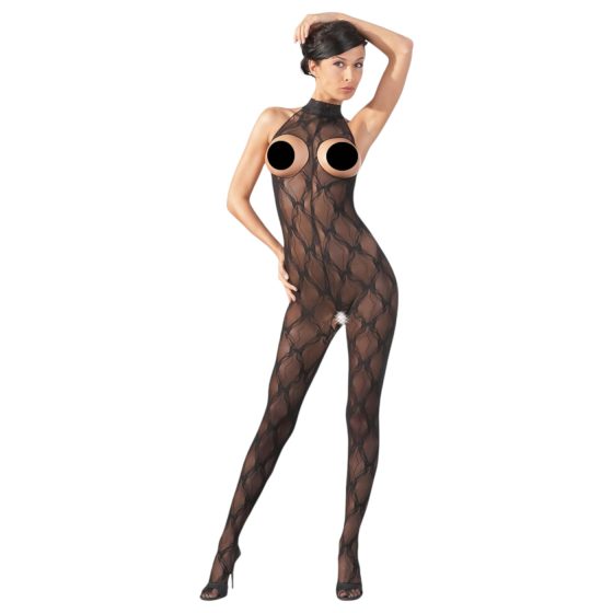 NO:XQSE - Open-Front Lace Bodysuit