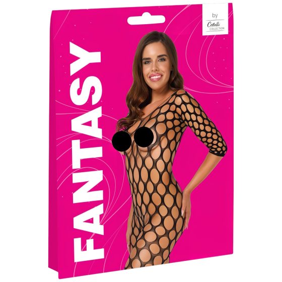 Cottelli - Fishnet Bodystocking (Black) - S-L